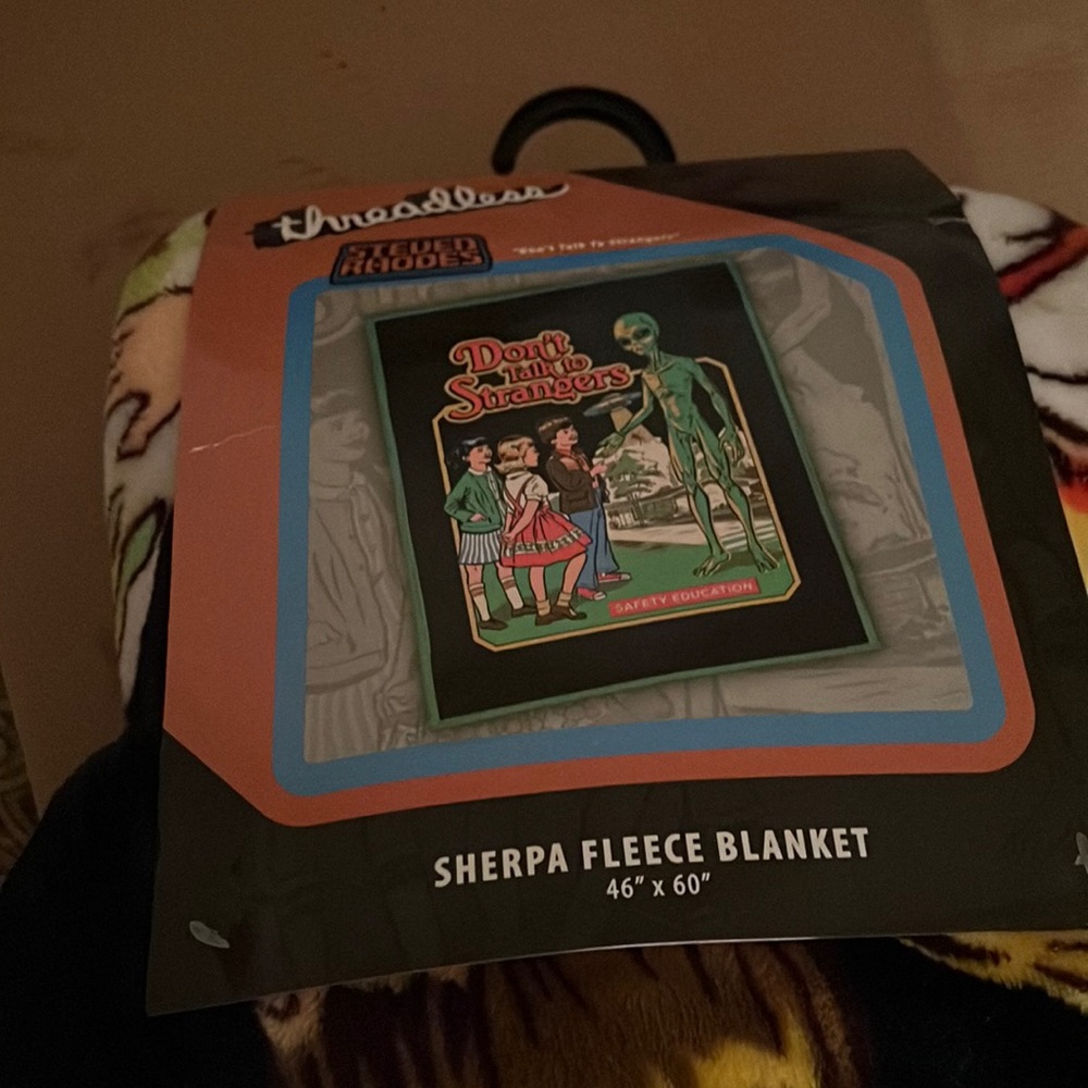New Fleece Steven Rhodes blanket